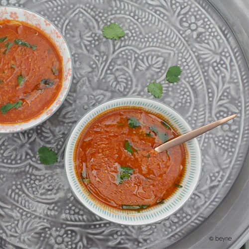 Snelle tomatensoep uit Marokko